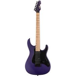 Foto van Esp ltd sn-200 ht dark metallic purple satin elektrische gitaar