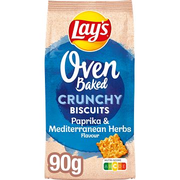 Foto van Lay's oven biscuits paprika & kruiden 90gr bij jumbo