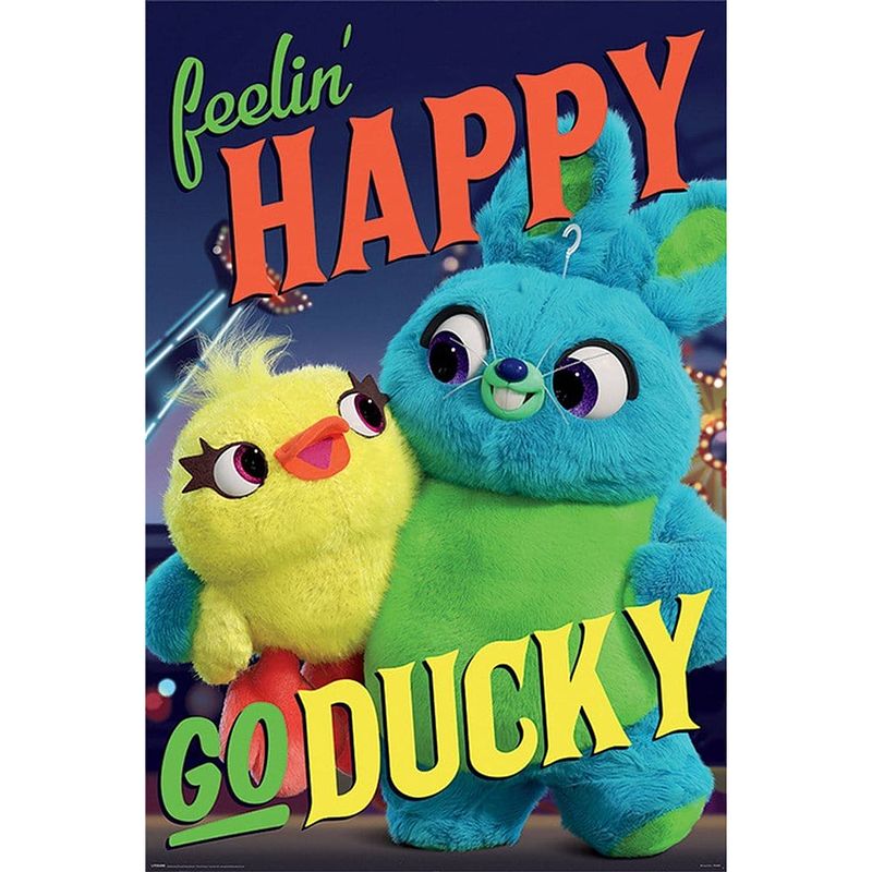 Foto van Pyramid toy story 4 happy go ducky poster 61x91,5cm