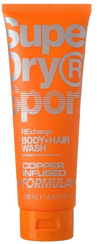 Foto van Superdry sport re-charge body & hair wash