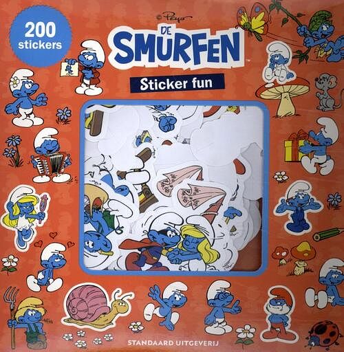 Foto van De smurfen sticker fun - peyo - paperback (9789002273285)