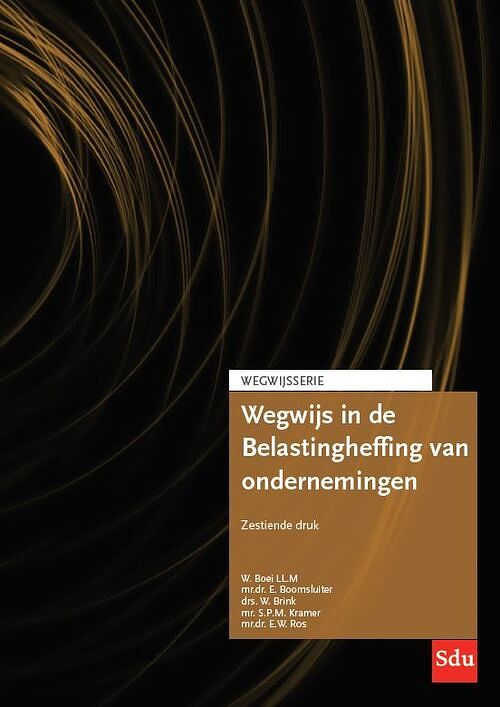 Foto van Wegwijs in de belastingheffing van ondernemingen. editie 2023. - e. boomsluiter - paperback (9789012408738)