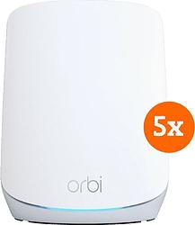 Foto van Netgear orbi rbk763s mesh wifi 6 (5-pack)