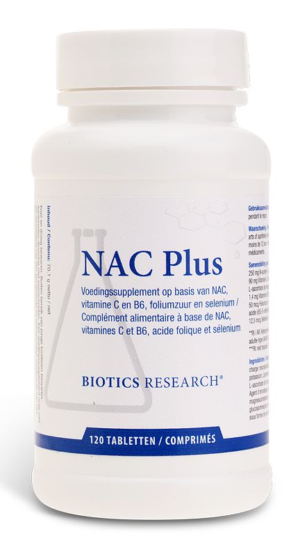 Foto van Biotics nac plus tabletten