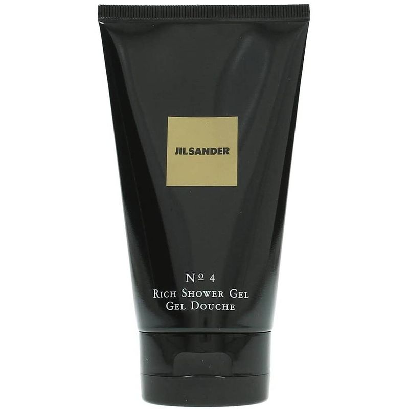 Foto van Jil sander douchegel no.4 rich dames 150 ml zwart/goud