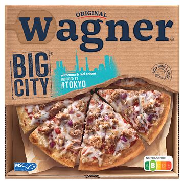 Foto van 2e halve prijs | original wagner big city pizza with tuna & red onions #tokyo 445g aanbieding bij jumbo
