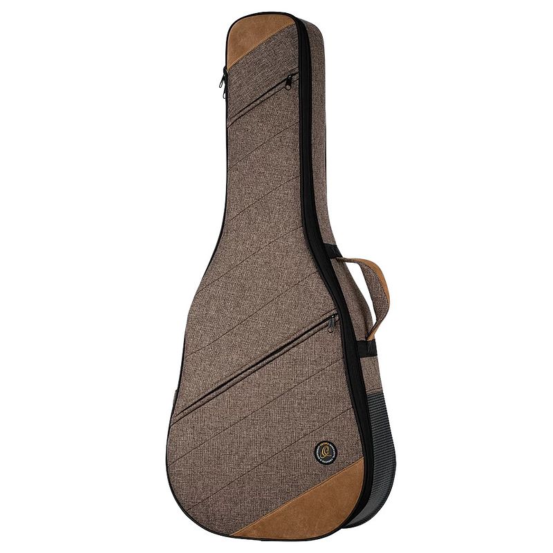 Foto van Ortega osocadn-cp-l left-handed dreadnought guitar soft case voor linkshandige westerngitaar