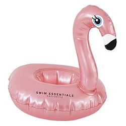 Foto van Swim essentials opblaasbare bekerhouder 18 cm flamingo roze