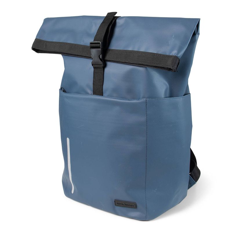 Foto van Norlander rolltop rugzak 28l - duurzaam tarpaulin - blauw