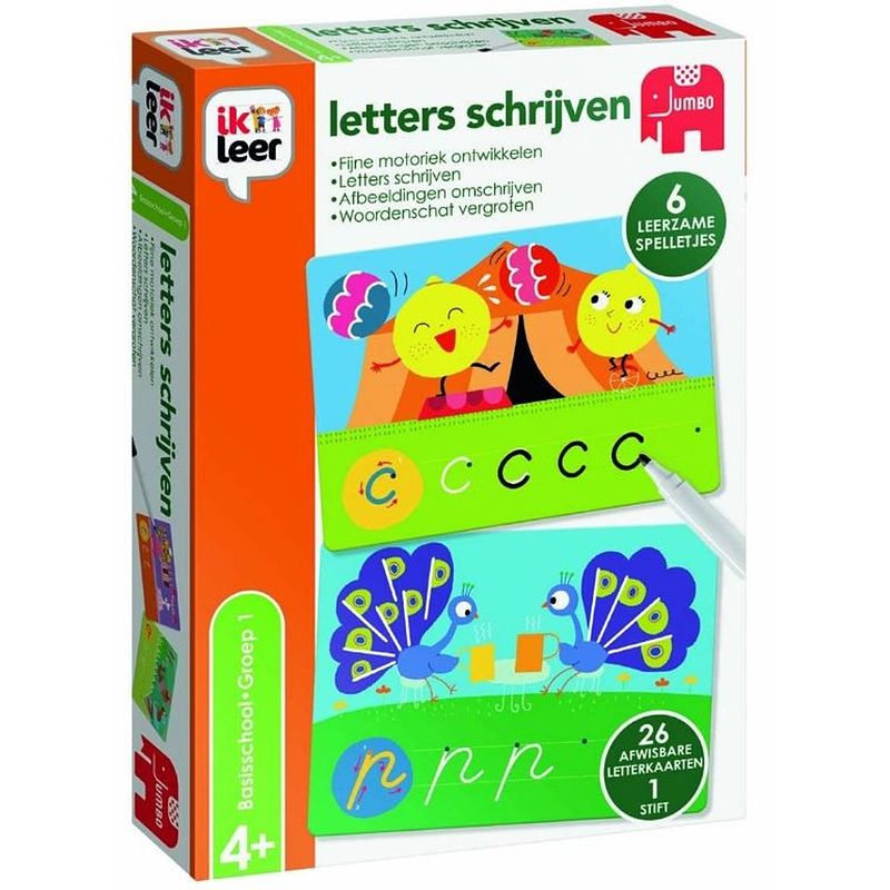 Foto van Jumbo ik leer letters schrijven leerspel