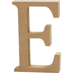 Foto van Creotime houten letter e 8 cm