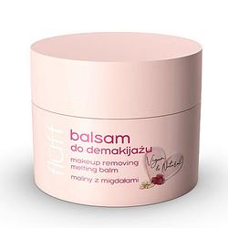 Foto van Fluff makeup remover balm - raspberry & almonds 50ml.