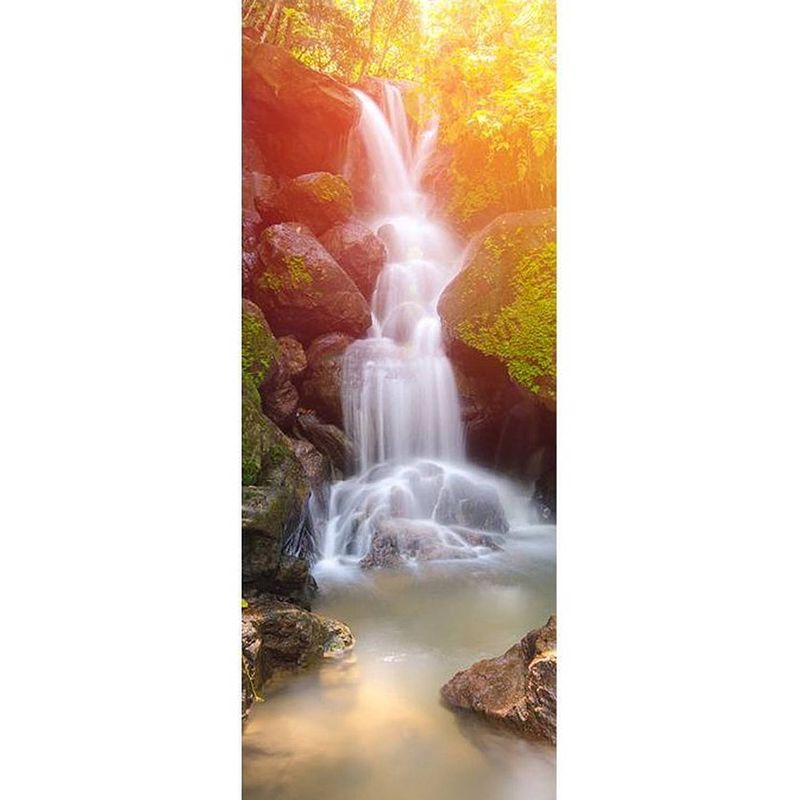 Foto van Walplus deurdecoratie waterval 200 x 88 cm pvc