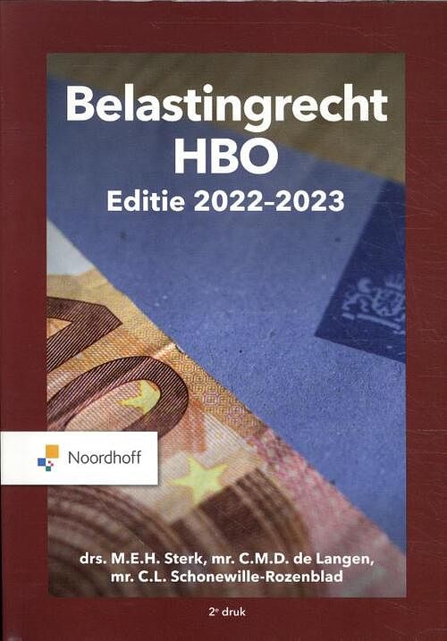 Foto van Belastingrecht hbo - c.l. schonewille-rozenblad - paperback (9789001754259)