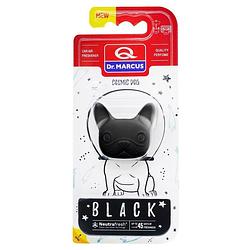 Foto van Dr. marcus black cosmic dog autogeurtje met neutrafresh technologie - luchtverfrisser auto - 20 gram