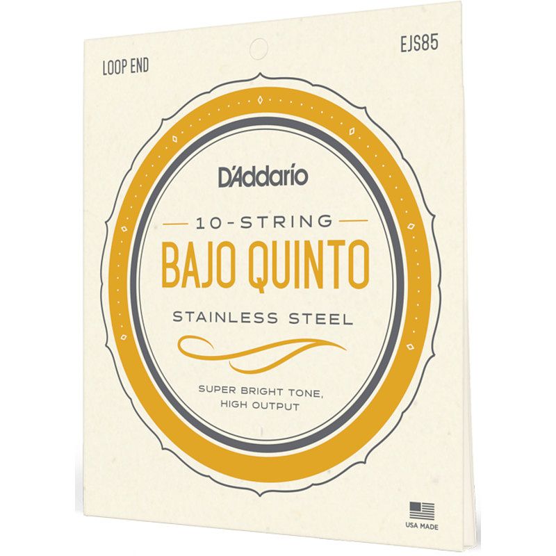 Foto van D'saddario ejs85 bajo quinto 10-string set snaren voor bajo quinto