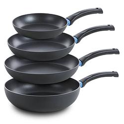 Foto van Bk blue label basics pannenset - koekenpan & wok - set van 4