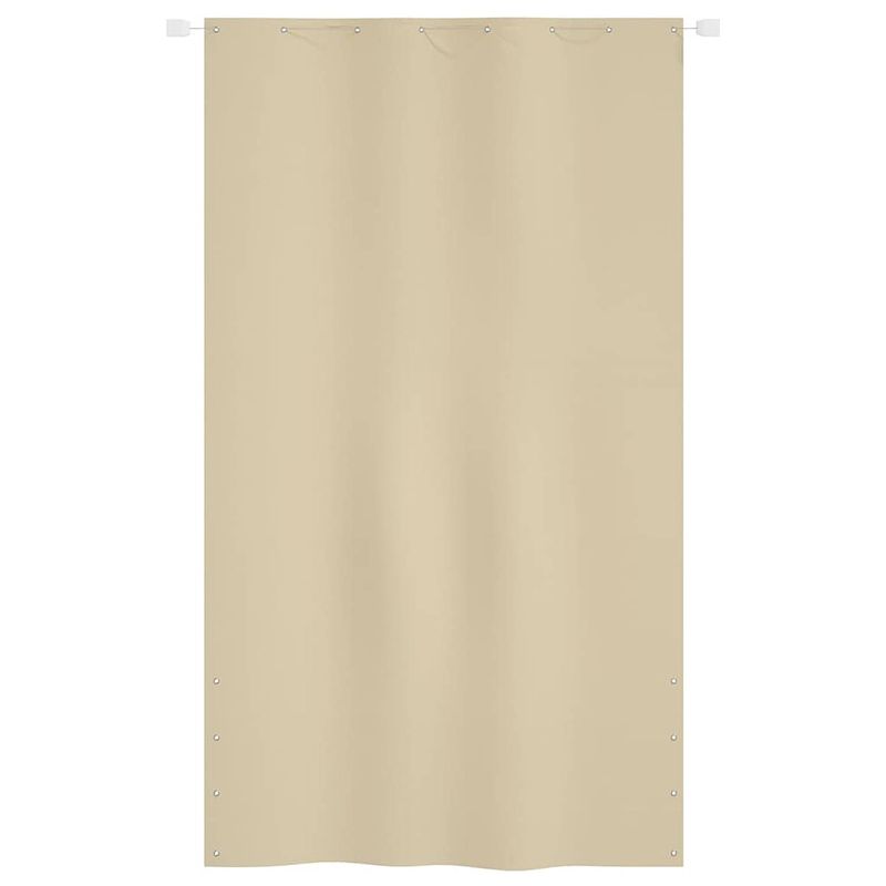 Foto van The living store balkonscherm - beige - 140 x 240 cm - waterbestendig