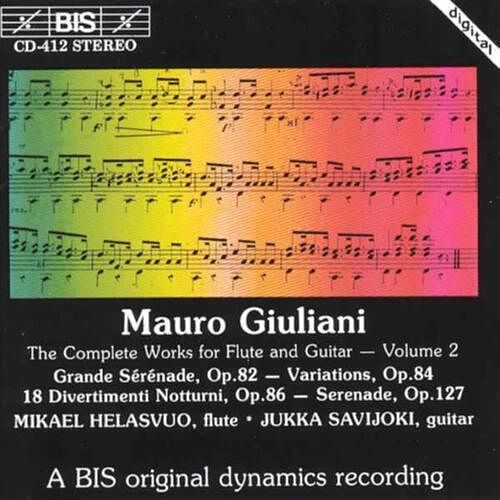 Foto van Giuliani: the complete works for flute and guitar vol.2 - cd (7318590004128)