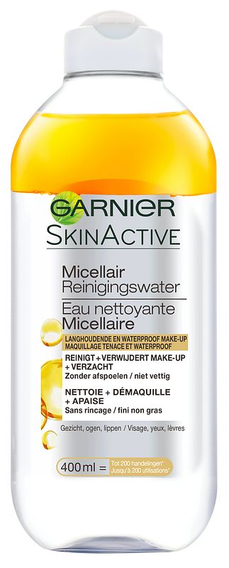 Foto van Garnier skinactive micellair reinigingswater in olie