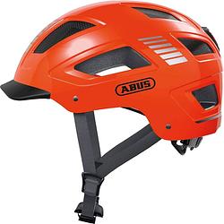 Foto van Abus helm hyban 2.0 signal signal orange m 52-58cm