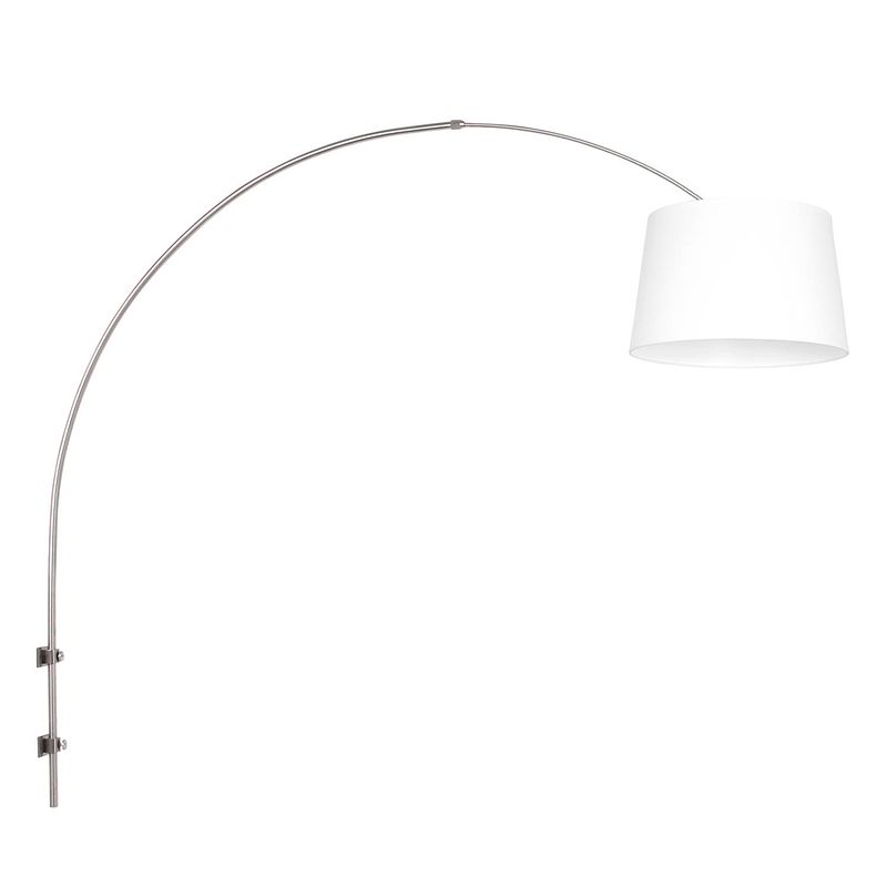 Foto van Moderne wandlamp - steinhauer - metaal - modern - klassiek - e27 - l: 135cm - voor binnen - woonkamer - eetkamer -