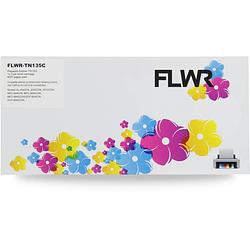 Foto van Flwr brother tn-135c cyaan toner