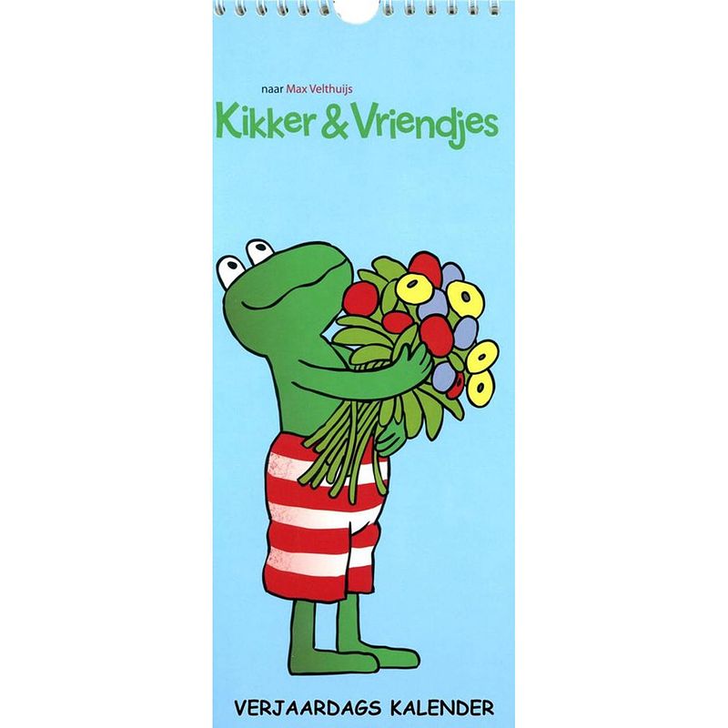 Foto van Kikker & vriendjes verjaardagskalender - 13 x 33 cm