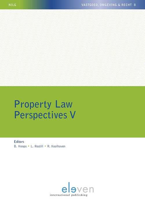 Foto van Property law perspectives v - ebook (9789462746688)