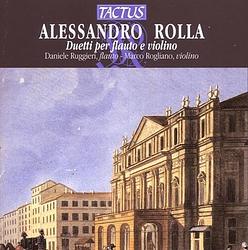 Foto van Rolla: duets for flute and violin - cd (8007194102444)