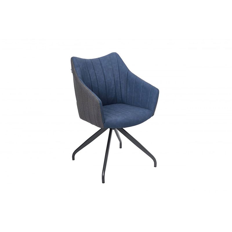 Foto van Feel furniture - eetkamerstoel - bradley - blauw