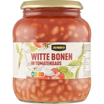 Foto van Jumbo witte bonen in tomatensaus 680g