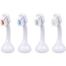 Foto van Emmident k4 kids opzetborstel voor elektrische tandenborstel 4 stuk(s) wit