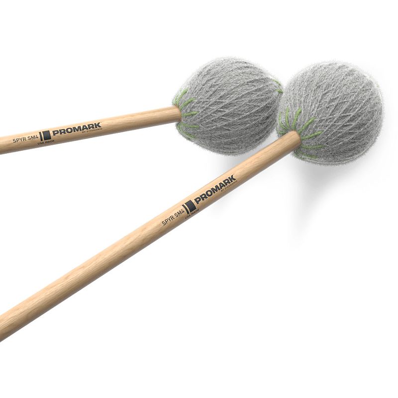 Foto van Promark sm4 spyr medium hard mallets voor marimba