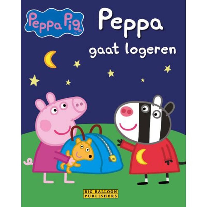 Foto van Peppa gaat logeren - peppa pig