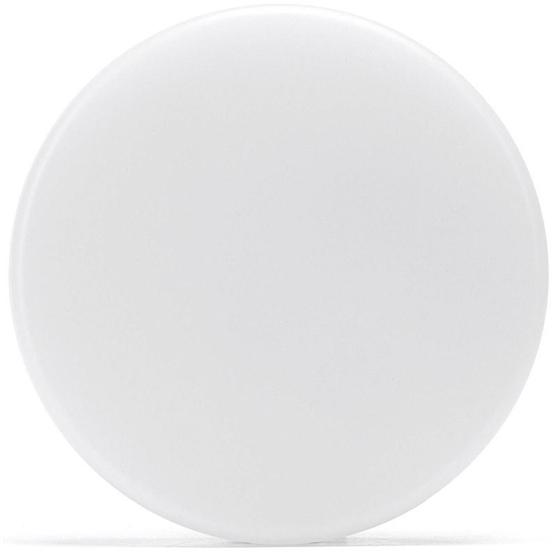 Foto van Led plafondlamp - badkamerlamp - aigi cely - 24w - warm wit 3000k - ip54 vochtbestendig - opbouw - rond - mat wit -