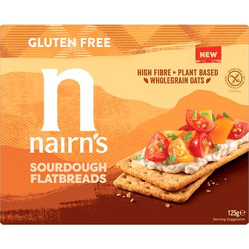 Foto van Nairn'ss gluten free sourdough flatbreads 125g bij jumbo