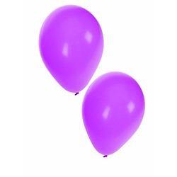 Foto van 300x paarse ballonnen - ballonnen