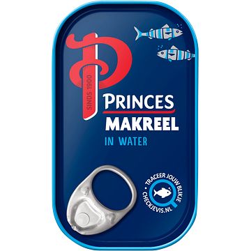 Foto van Princes makreelfilets in water msc 125g bij jumbo