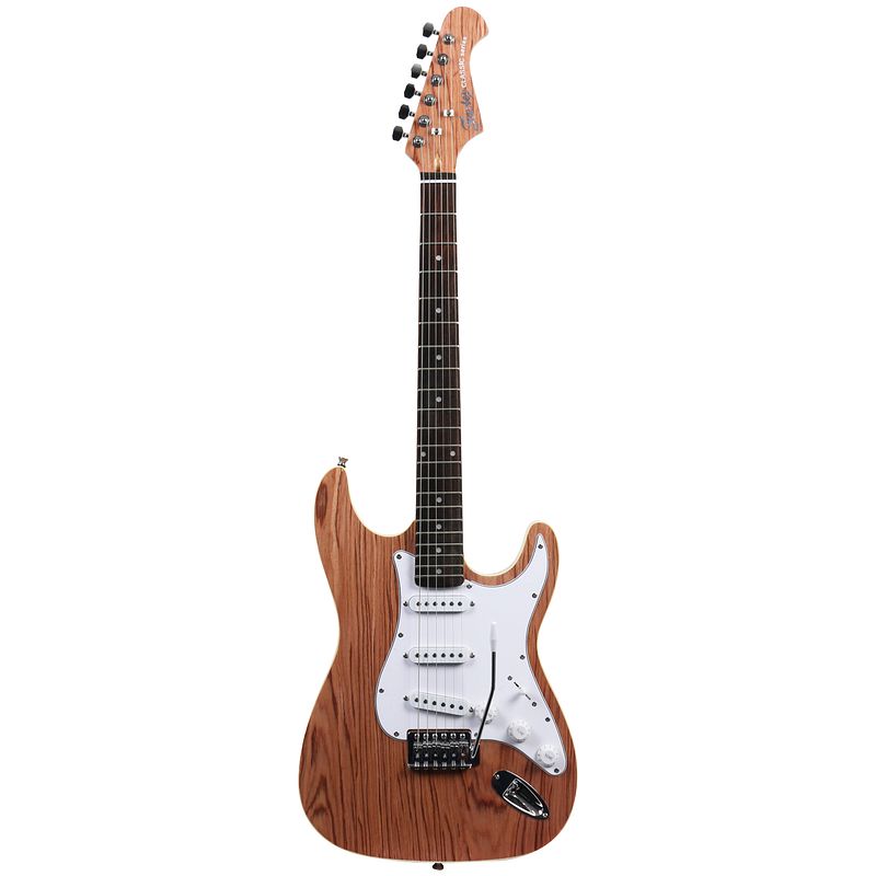 Foto van Fazley fst118cw cherry wood elektrische gitaar