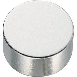 Foto van Tru components 505895 permanente magneet rond (ø x h) 10 mm x 5 mm n35m 1.18 - 1.24 t grenstemperatuur (max.): 100 °c