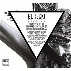 Foto van Gorecki: beatus vir op.38/concerto-cantata op.65/c - cd (5902547017372)