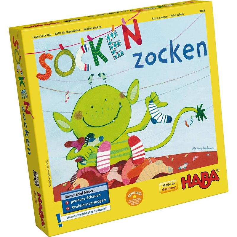 Foto van Haba kinderspel sokken zoeken (du)