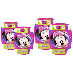 Foto van Disney beschermset minnie mouse roze/paars maat s