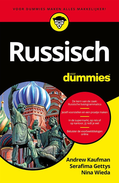 Foto van Russisch voor dummies - andrew kaufman, nina wieda, serafima gettys - ebook (9789045356044)
