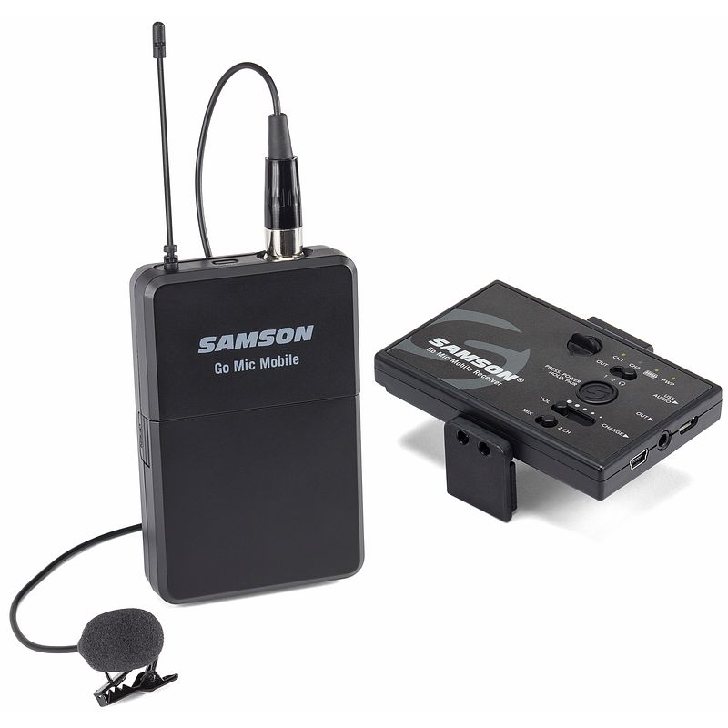 Foto van Samson go mic mobile lavalier system draadloze dasspeld voor smartphones