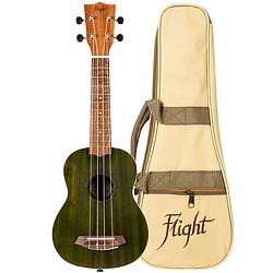 Foto van Flight gemstone series nus380 jade sopraan ukelele met gigbag