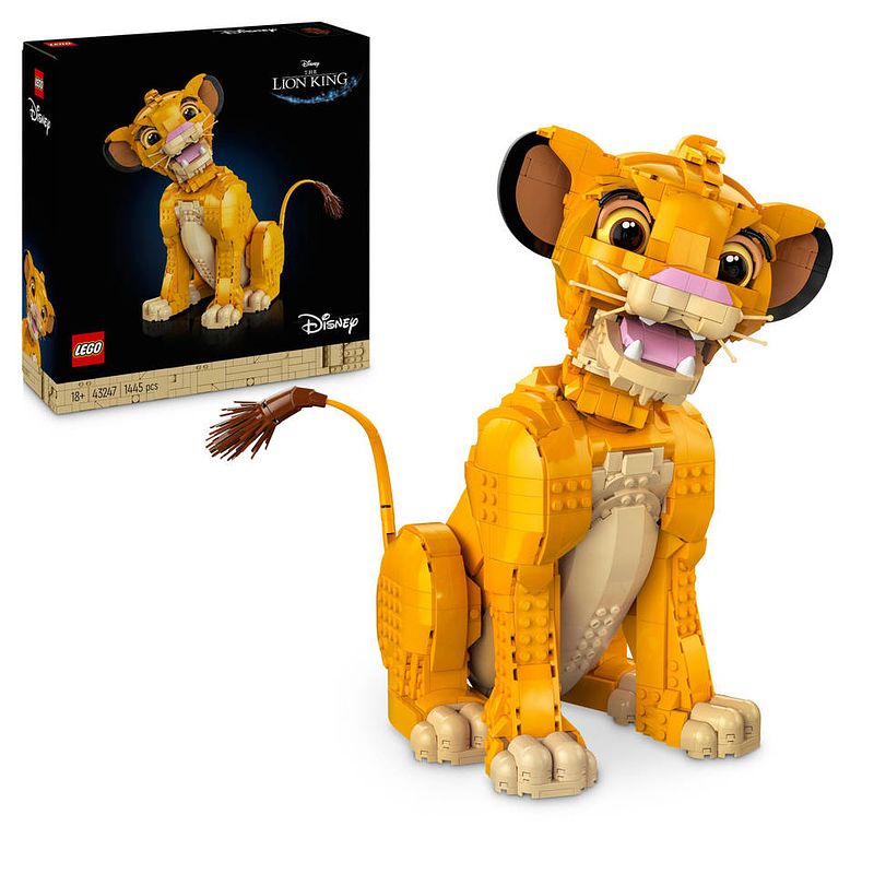 Foto van Lego disney jonge simba de leeuwenkoning 43247