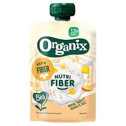 Foto van Organix nutri fiber bio mango, yoghurt, banana & oats 12+ months 100g bij jumbo