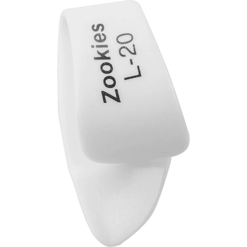 Foto van Dunlop z9003l20 zookies thumbpicks large 20 degree angle duimplectrums (set van 12)